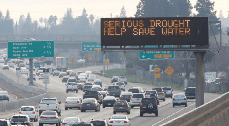 Seca na Califórnia