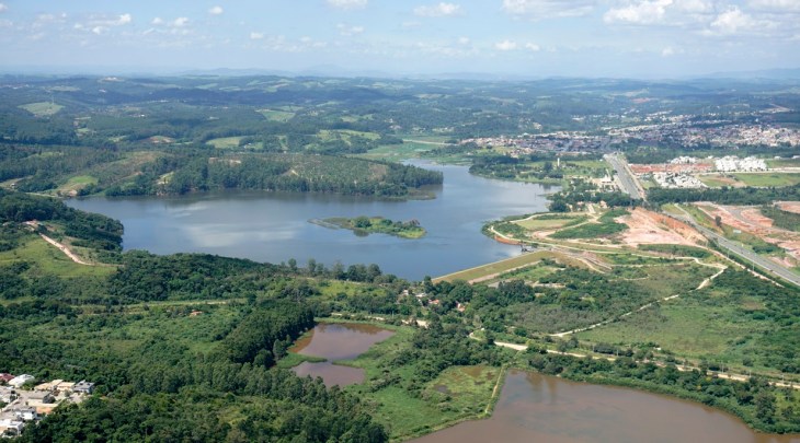 Represa em Jundiaí
