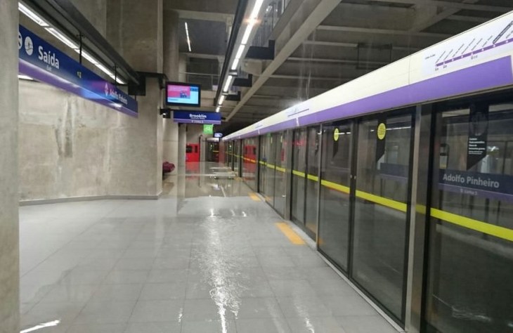 Inundação no Metrô