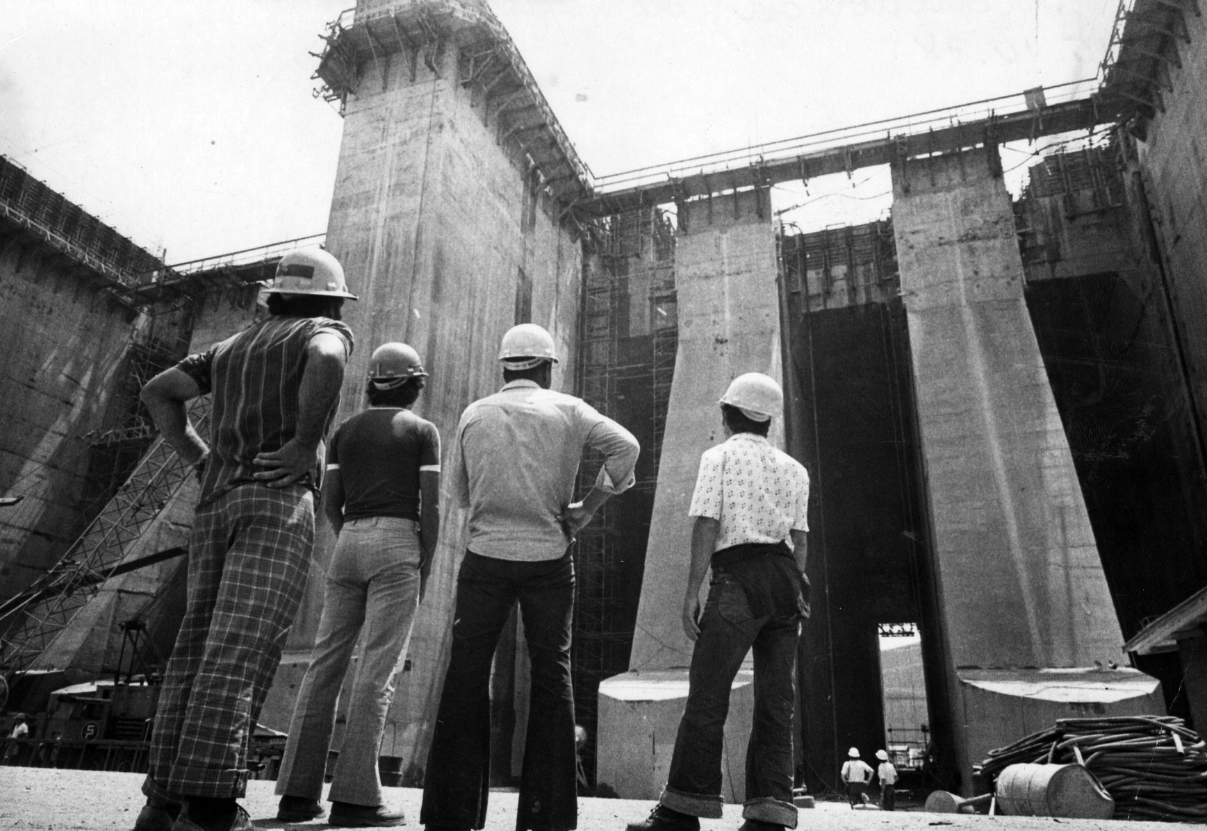 Construção de Itaipu
