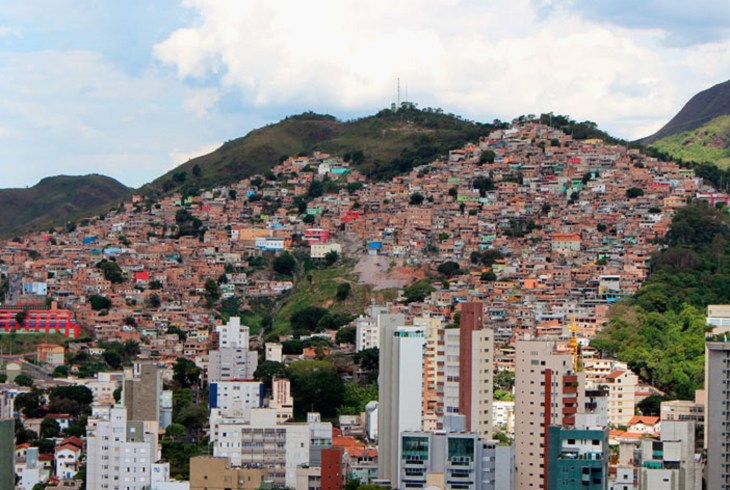 Ocupação de encostas