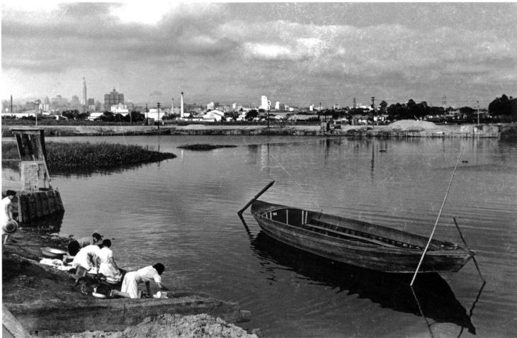 Rio Tietê no passado