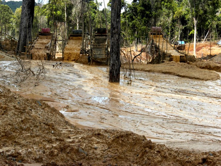 Garimpo na Guiana Francesa