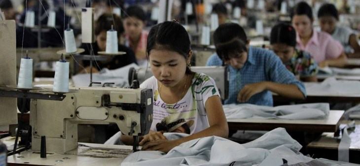 Trabalho infantil em Mianmar